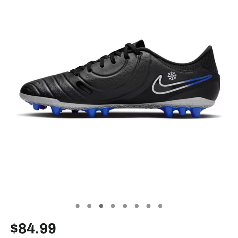 Nike Tiempo size 7. Like new, only worn once for nine minutes! Soccer cleats.